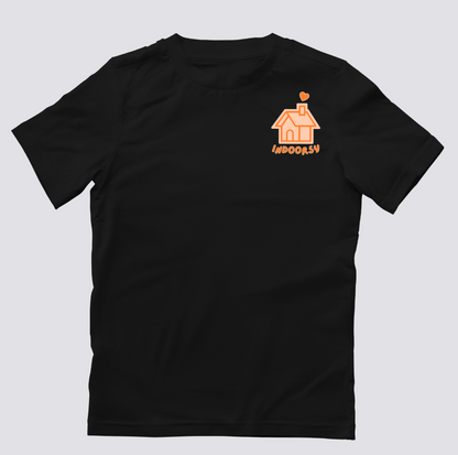 Home Sweet Home Black T-Shirt (Orange)