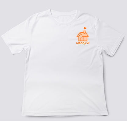 Home Sweet Home White T-Shirt (Orange)